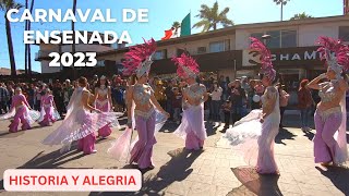 Carnaval De Ensenada 2023  Historia y Alegria bajayiyos  De Aventuras [upl. by Meldon]