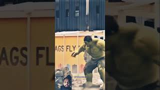 ONE powerful 👈😱 HALK ironmanlover shortsfeed marvel studioyoutubeshorts viral [upl. by Florri464]