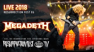 Megadeth  Live at Resurrection Fest EG 2018 Viveiro Spain Full Show Pro Shot [upl. by Emlynn]