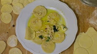 How to Make Corzetti Pasta from Liguria  Pasta Grannies [upl. by Perrins]