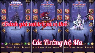 Afk Arena  Đánh giá vai trò và vị thế các vị tướng Hệ Ma  Thánh Địa Afk [upl. by Alyce]