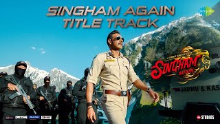 Singham AgainTitle TrackAjayAkshayRanveerKareenaDeepikaTigerRavi BasrurSwanandRohit Shetty [upl. by Carlie477]