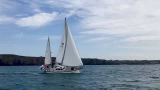 Nauticat 40  Sailingboat for sale  Denmark  Scanboat [upl. by Corenda159]