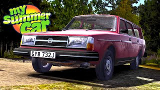 Descolei um CARRO NOVO pra fazer os corre  My Summer Car NOVA ERA 6 [upl. by Ynnod376]