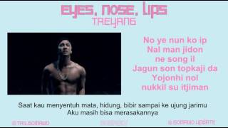 TAEYANG EYES NOSE LIPS MV EASY LYRIC LIRIK INDONESIA [upl. by Emor277]