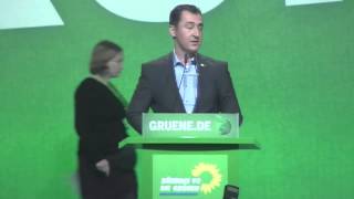 Politische Rede von Cem Özdemir auf der BDK 2014 [upl. by Lilah]