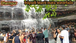 Bilpudi Mavli mata waterfall 🌊  waterfalls  Dharmpur waterfalls  Hitu  valog [upl. by Missi]