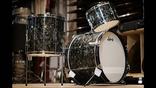 SOLD  Ludwig 121420quot Club Date Drum Set  1960s Black Diamond Pearl [upl. by Carlton]