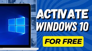 How To Activate Windows 10 For Free  Windows 10 free activation in 2024 [upl. by Krystalle]