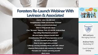 Foresters ReLaunch Webinar with Levinson amp Associates [upl. by Schweiker]