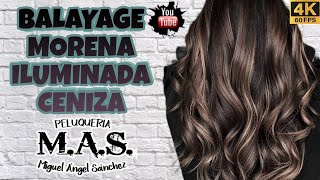 Mechas Balayage Morena Iluminada Paso A Paso [upl. by Salene124]