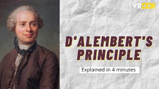 DAlemberts principle  Explained [upl. by Idnir243]