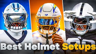 Best Helmet Setups in the NFL [upl. by Leno]