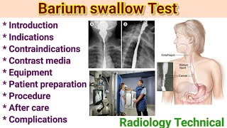 Barium swallow test with Easy Explanation bariumswallow Procedure in radiology By BL kumawat [upl. by Nigam15]