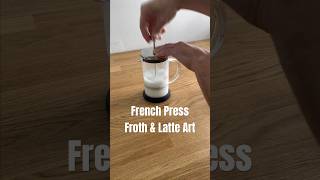 Milk Frothing for latte art without a machine barista coffee latteart flatwhite baristalife [upl. by Arbuckle870]