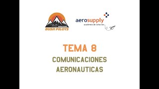 Curso Piloto Privado de Avion  Clase 8  Comunicaciones Aeronauticas [upl. by Caasi]