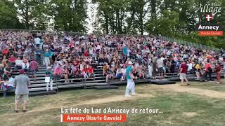 AVANT LA FÊTE DU LAC À ANNECYLa Fête du Lac dAnnecy Haute SavoieFrance de retour [upl. by Roybn623]