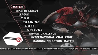 World Soccer winning Eleven 10 PS2  Gameplay  PCSX2 [upl. by Letha]