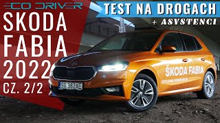 Skoda Fabia 2022  TEST PL  Wrażenia z jazdy hamowanie awaryjne BiLEDy cennik cz 22 [upl. by Benildas]