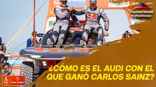 Dakar  Conocé en detalle el Audi con el que Carlos Sainz ganó en Arabia Saudita [upl. by Norreg670]