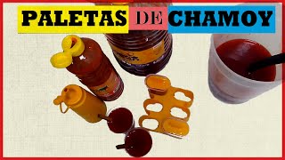 ✅ COMO HACER PALETAS DE CHAMOY congeladas 😯😋  BOLIS DE CHAMOY Fácil y rápido paso a paso [upl. by Saberhagen]