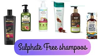 Sulphate and paraben free shampoos for dry and chemically treated hair Top 7 sulfate free Shampoo [upl. by Dremann699]