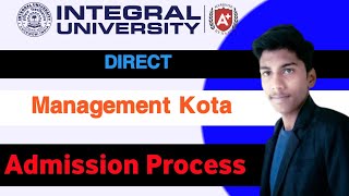 Direct management kota Admission in Kota in integral University [upl. by Ahsaya]