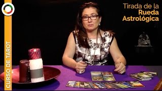 Curso Tarot  TIRADA DE LA RUEDA ASTROLÓGICA [upl. by Ilsa]