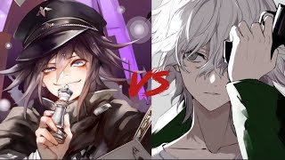 Nagito Vs Kokichi Full Scale Comparison [upl. by Glynias844]