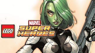 LEGO Marvel Superheroes GAMORA Gameplay [upl. by Nonnaihr560]