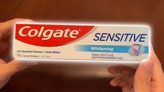 Colgate Sensitive Whitening Toothpaste GetUnboxed [upl. by Sears]