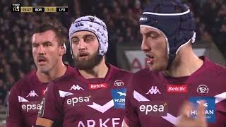 Union Bordeaux Begles vs Lyon  202324 France Top 14  Full match Rugby [upl. by Yanaj]