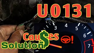 u0131 error code  loss communication with power steering control module amp other steering solutions [upl. by Khalid]