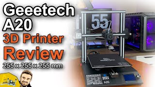 Geeetech A20  3d Printer Review  Unboxing  Assembly guide [upl. by Akissej]