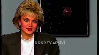 TV1 Ana Haber Bülteni ve Spor Bülteni 01011988 [upl. by Ahsikrats]