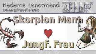 Skorpion Mann amp Jungfrau Frau Liebe und Partnerschaft [upl. by Erdreid908]