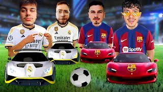 Fansat e Real Madrid VS Barcelonës  Rocket League SHQIP [upl. by Analah]