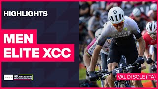 Val di Sole  Men Elite XCC Highlights  2024 WHOOP UCI Mountain Bike World Cup [upl. by Abbot]