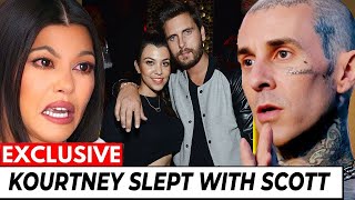 Travis Barker DIVORCED Kourtney K For Hooking Up With Scott Disick Again [upl. by Alletse]