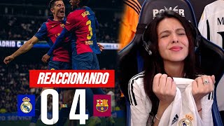 ¡EL PEOR DÍA DE MI VIDA Reacciones al Real Madrid vs Barcelona 04 [upl. by Elttil]