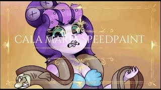 Cala Maria SpeedPaint  Cuphead [upl. by Aruabea]