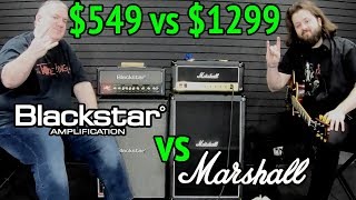 Cheap Amp vs Expensive Amp  BLACKSTAR vs MARSHALL  HT20 MkII vs JCM800 [upl. by Jordans]