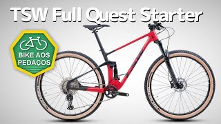 TSW Full Quest Starter 2122 a nova MTB Full da marca [upl. by Aklam]