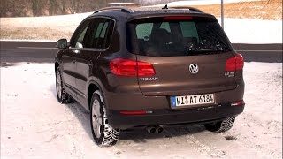 2015 VW Tiguan 20 TDI 4Motion 140 HP Test Drive [upl. by Airetnahs]