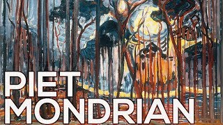 Piet Mondrian A collection of 131 works HD [upl. by Clementi]