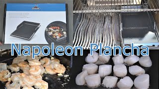 NAPOLEON CAST IRON Plancha  UNBOXING REVIEW amp TRY OUT [upl. by Iemaj]