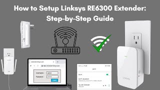 How to Set Up the Linksys RE6300 WiFi Range Extender StepbyStep Guide [upl. by Ycniuqal448]