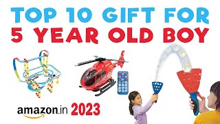 Top 10 Best Gifts for 5 year old Boy in India  Birthday Gifts amp Toys for 5 Year Old Boy [upl. by Goldwin]