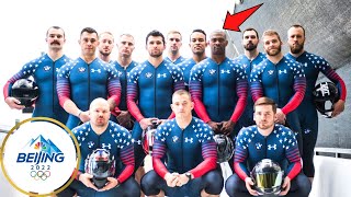 Team USA Shares Thoughts on Beijing Olympics  Adrian Adams  USA Bobsled [upl. by Narik993]