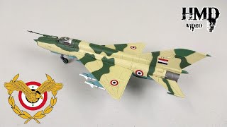 MikoyanGurevich MiG21MF Fishbed Syrian Air Force 5th Sqn Hobby Master HA0143 172 Diecast Model [upl. by Anod]